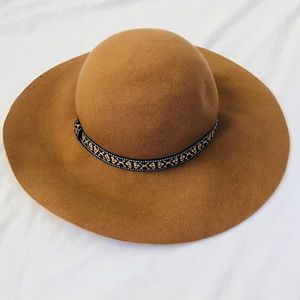 Wide Brim Wool Hat